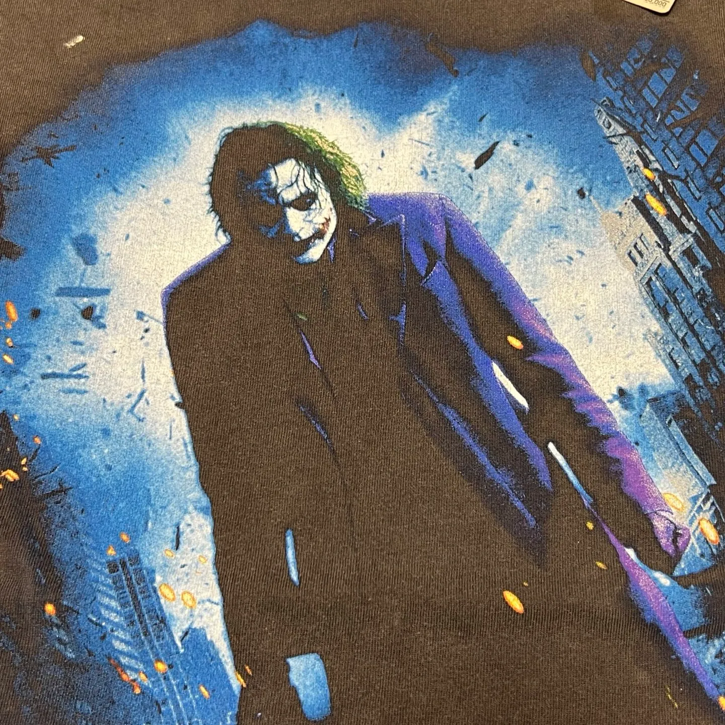 ⚠️This season’s most important Batman-Joker IP collaboration SAINT Mxxxxxx × The Dark Knight BTM_SS TEE /DARKNIGHT/BLK Dark Knight co-branded Joker Dark Knight TEE Washed black S-XL Top-notch printing technology Vector-level replica of the original details Asut ready-made garment dyeing Ma Liu fading Re-washing to make the old Authentic proofing Custom-woven correct main mark Washing mark The difference is shown in the picture and made.